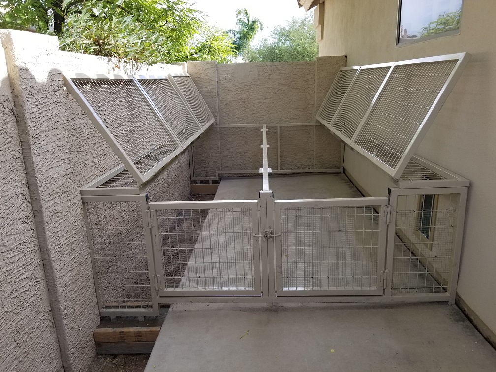 Kennels Keep Hawks Out